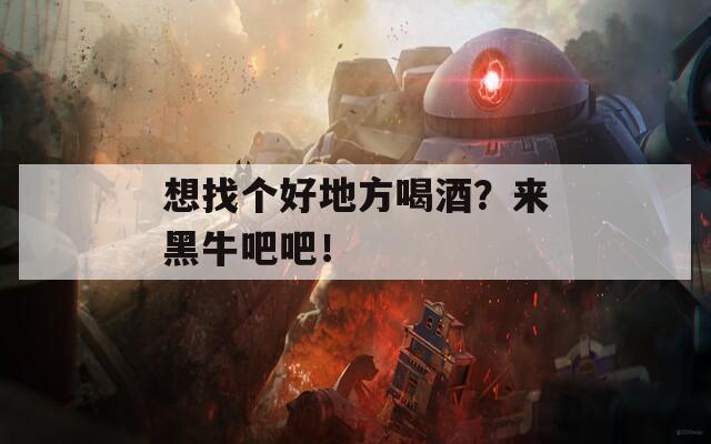 想找个好地方喝酒？来黑牛吧吧！