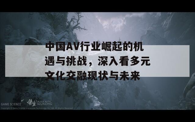 中国AV行业崛起的机遇与挑战，深入看多元文化交融现状与未来